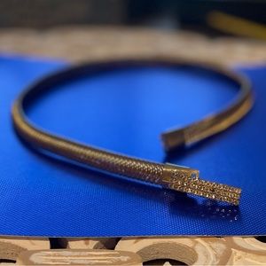 Vintage gold toned belt